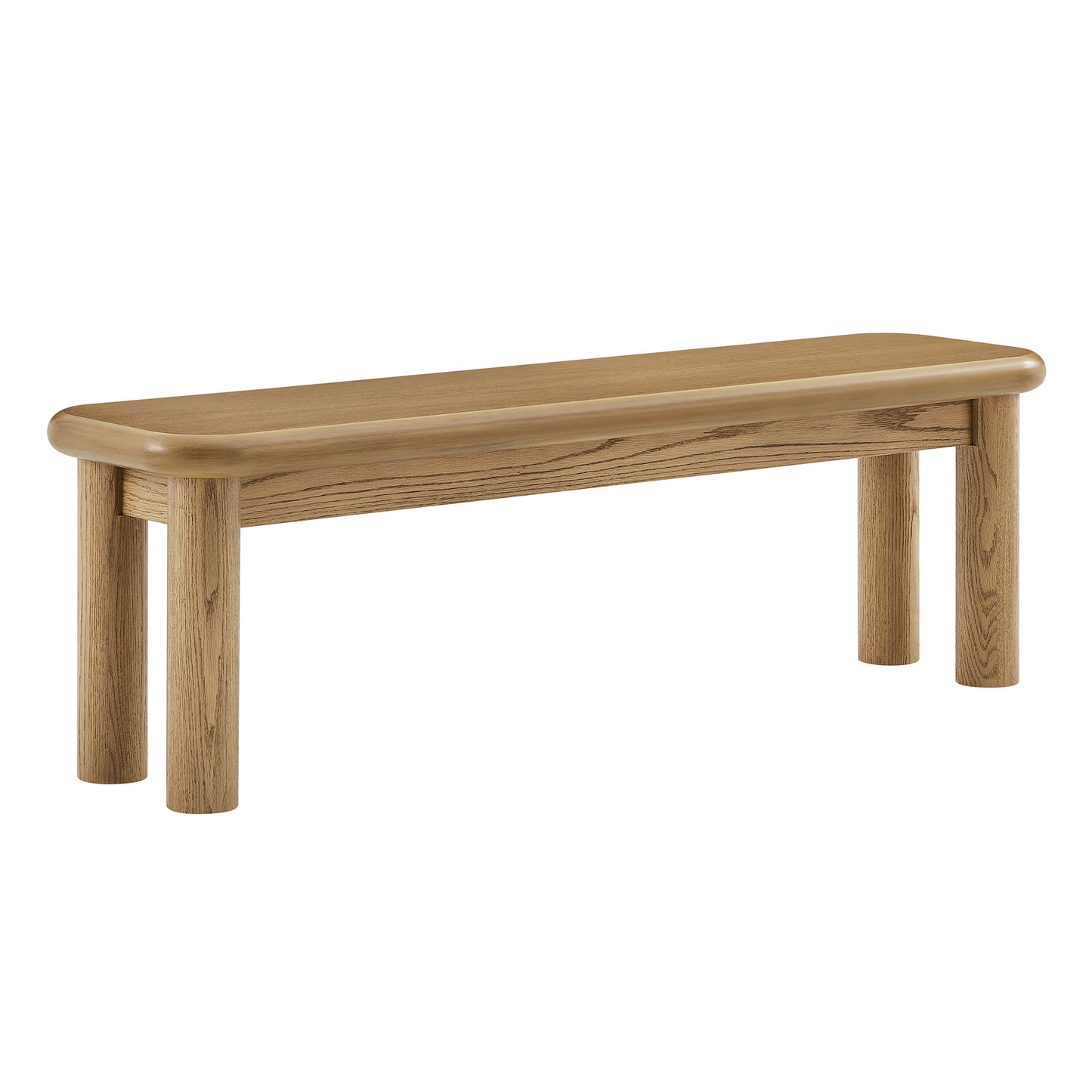 Alvia 58" Oak Wood Bench by Modway EEI-7550