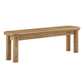 Alvia 58" Oak Wood Bench by Modway EEI-7550