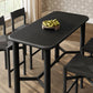 Alvia 5-Piece Rectangular Oak Wood Bar Table With Bar Stools Set by Modway EEI-7557