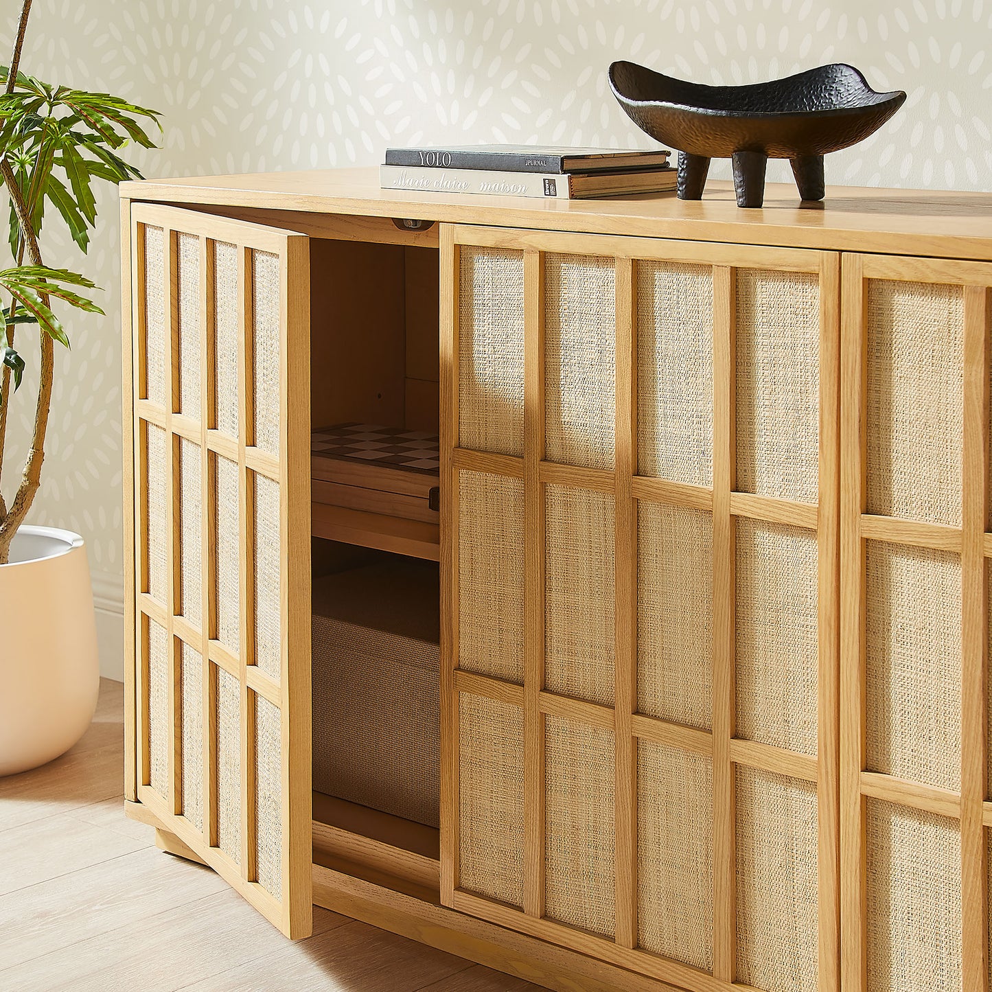 Aiko 76 Inch Japandi Sideboard by Modway EEI-7559