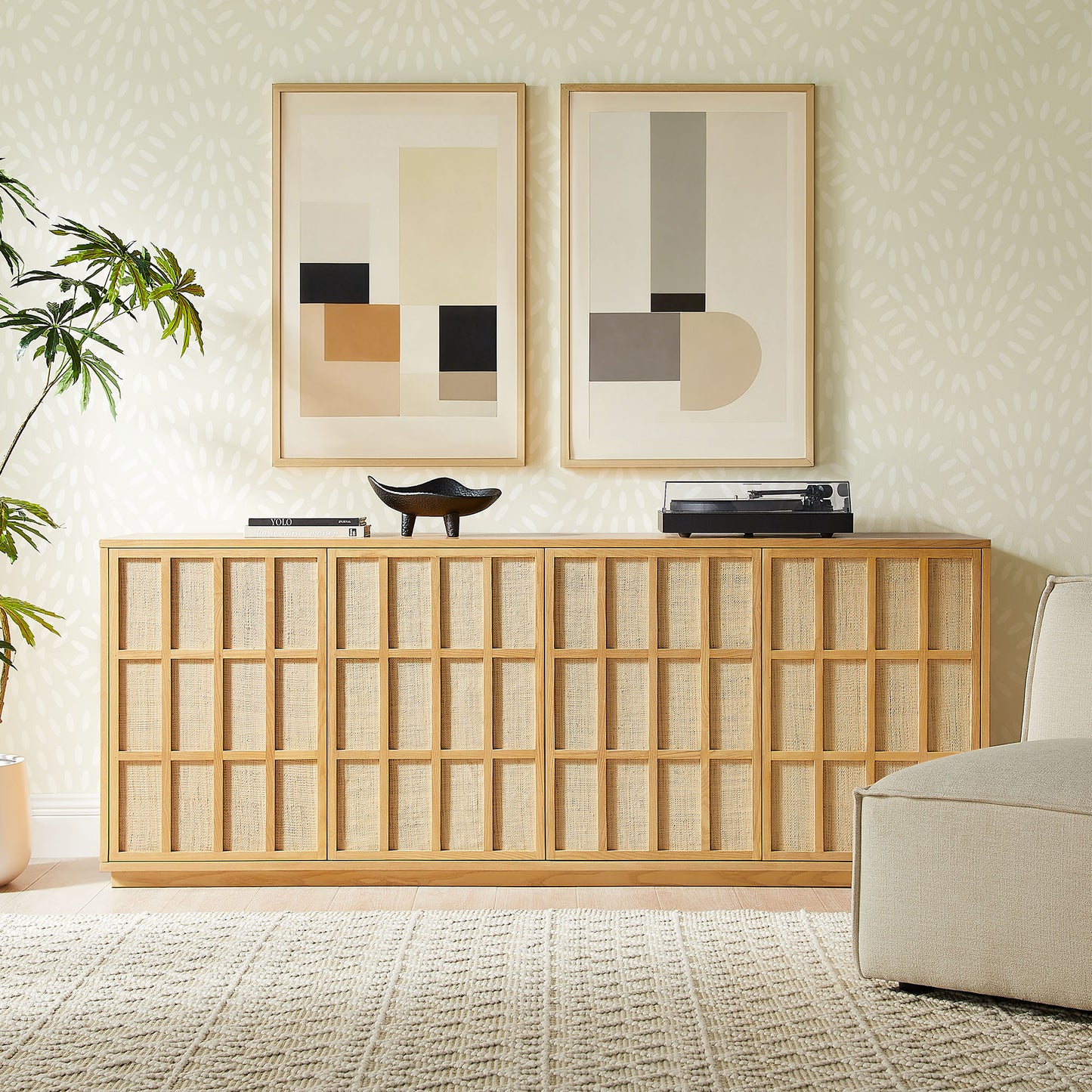 Aiko 76 Inch Japandi Sideboard by Modway EEI-7559