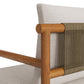 Eleni Outdoor Patio Teak Wood Rope Dining Chair by Modway EEI-7561
