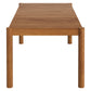 Eleni 89-Inch Outdoor Patio Teak Wood Dining Table by Modway EEI-7562