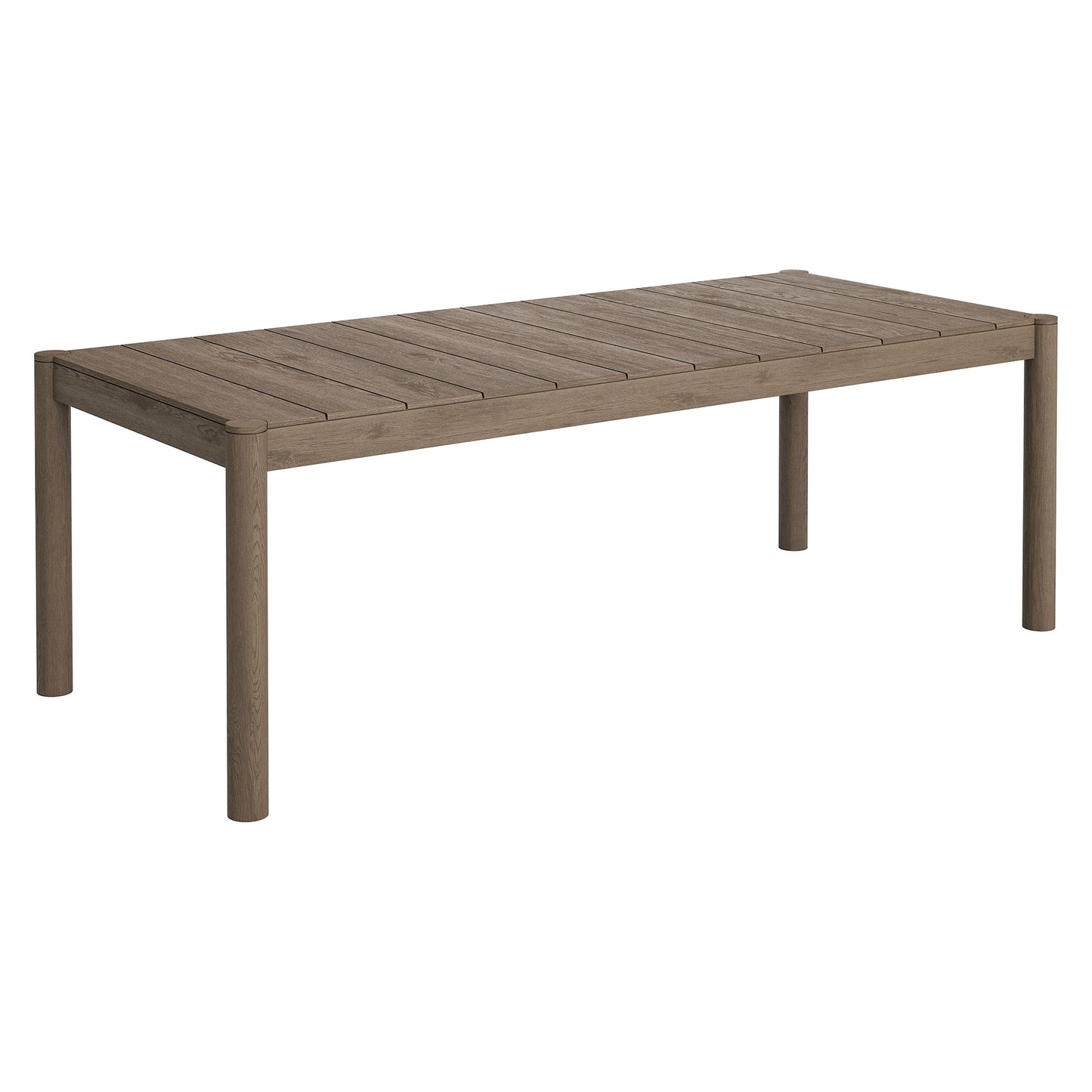 Eleni 89-Inch Outdoor Patio Teak Wood Dining Table by Modway EEI-7562