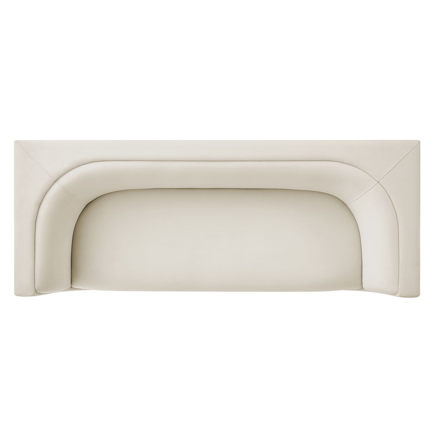 Hilda 86" Curved Back Performance Velvet Sofa by Modway EEI-7564
