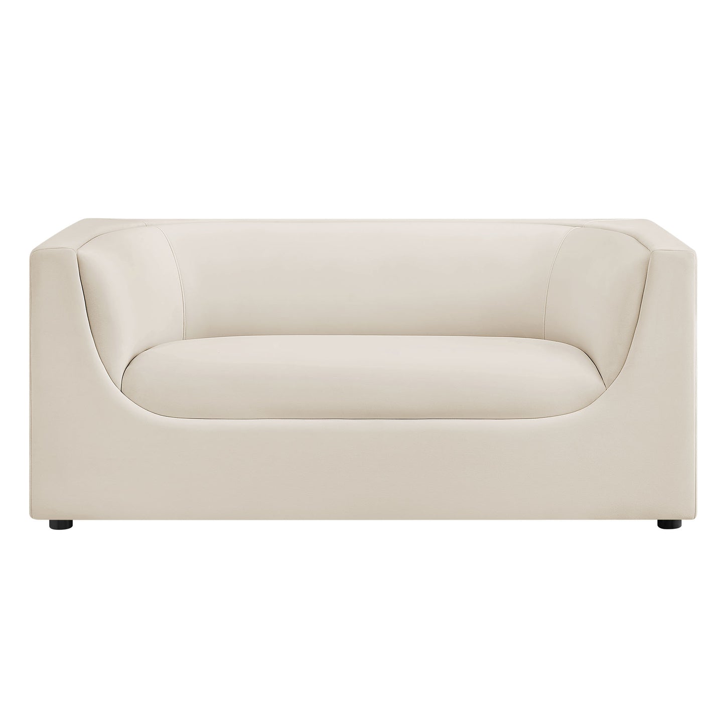 Hilda 67" Curved Back Performance Velvet Loveseat by Modway EEI-7565