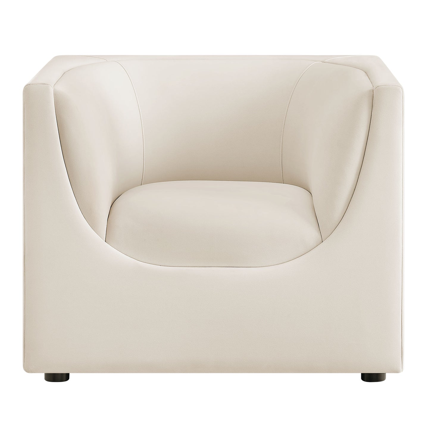 Hilda Curved Back Performance Velvet Armchair by Modway EEI-7566