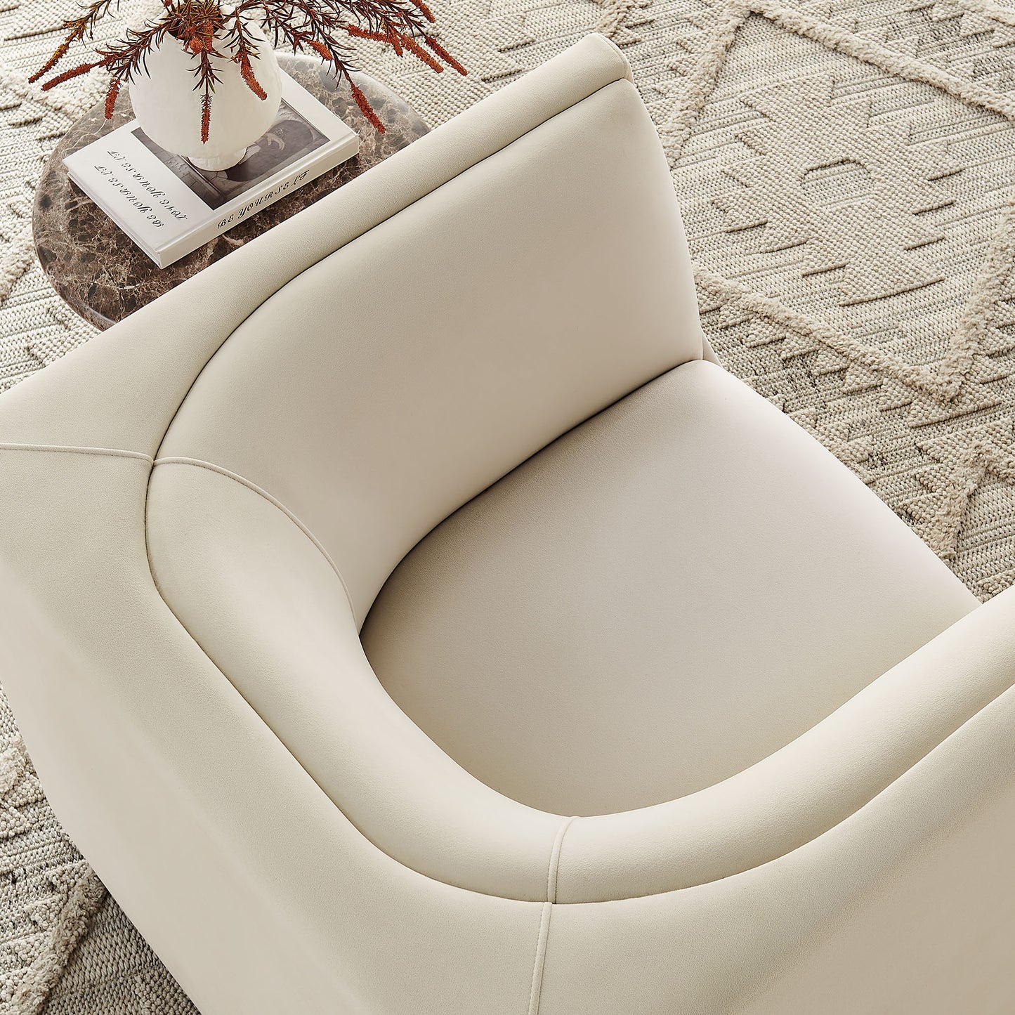 Hilda Curved Back Performance Velvet Armchair by Modway EEI-7566