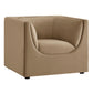 Hilda Curved Back Performance Velvet Armchair by Modway EEI-7566