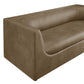 Hilda 86" Curved Back Vegan Leather Sofa by Modway EEI-7567