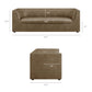Hilda 86" Curved Back Vegan Leather Sofa by Modway EEI-7567