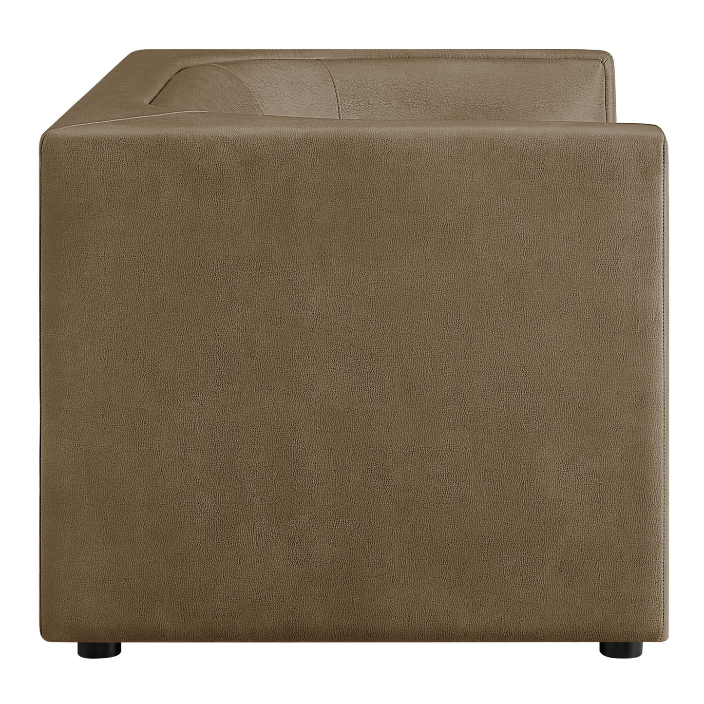 Hilda 67" Curved Back Vegan Leather Loveseat by Modway EEI-7568