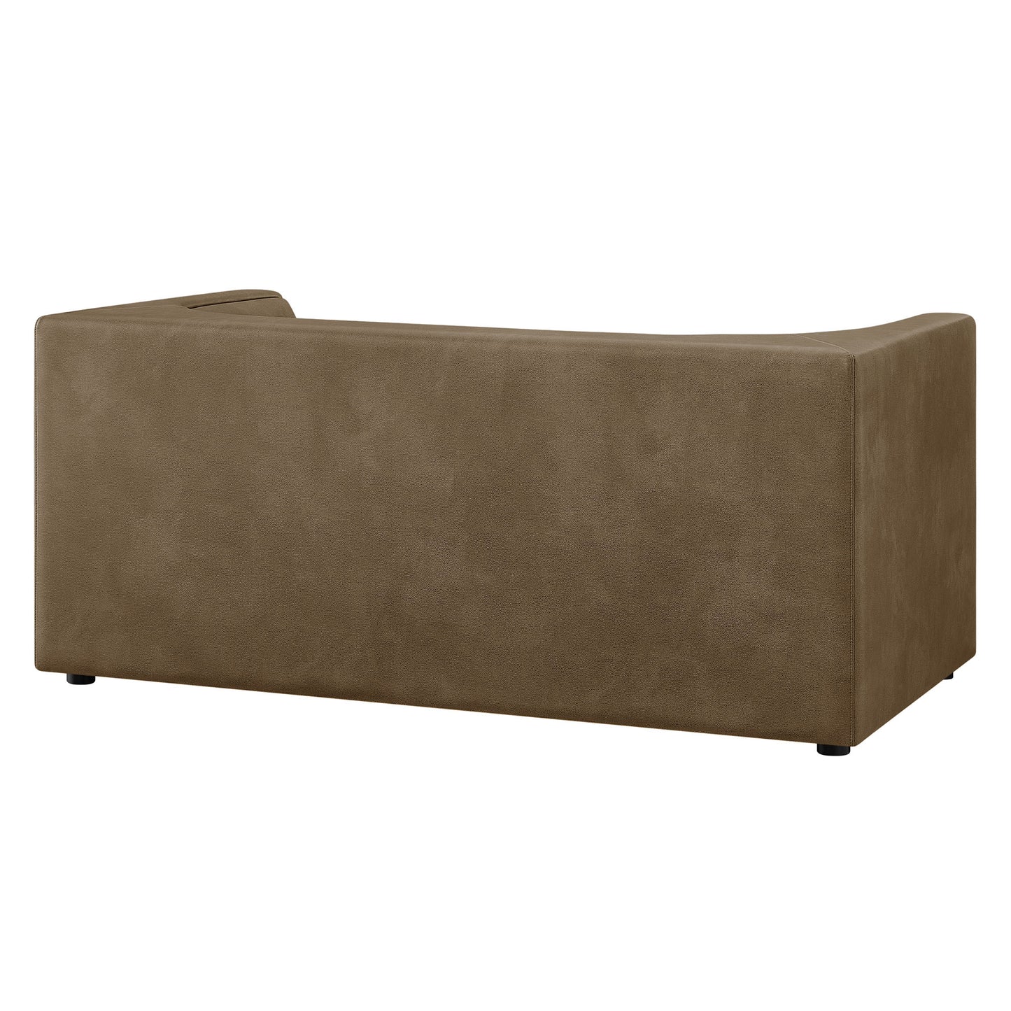 Hilda 67" Curved Back Vegan Leather Loveseat by Modway EEI-7568