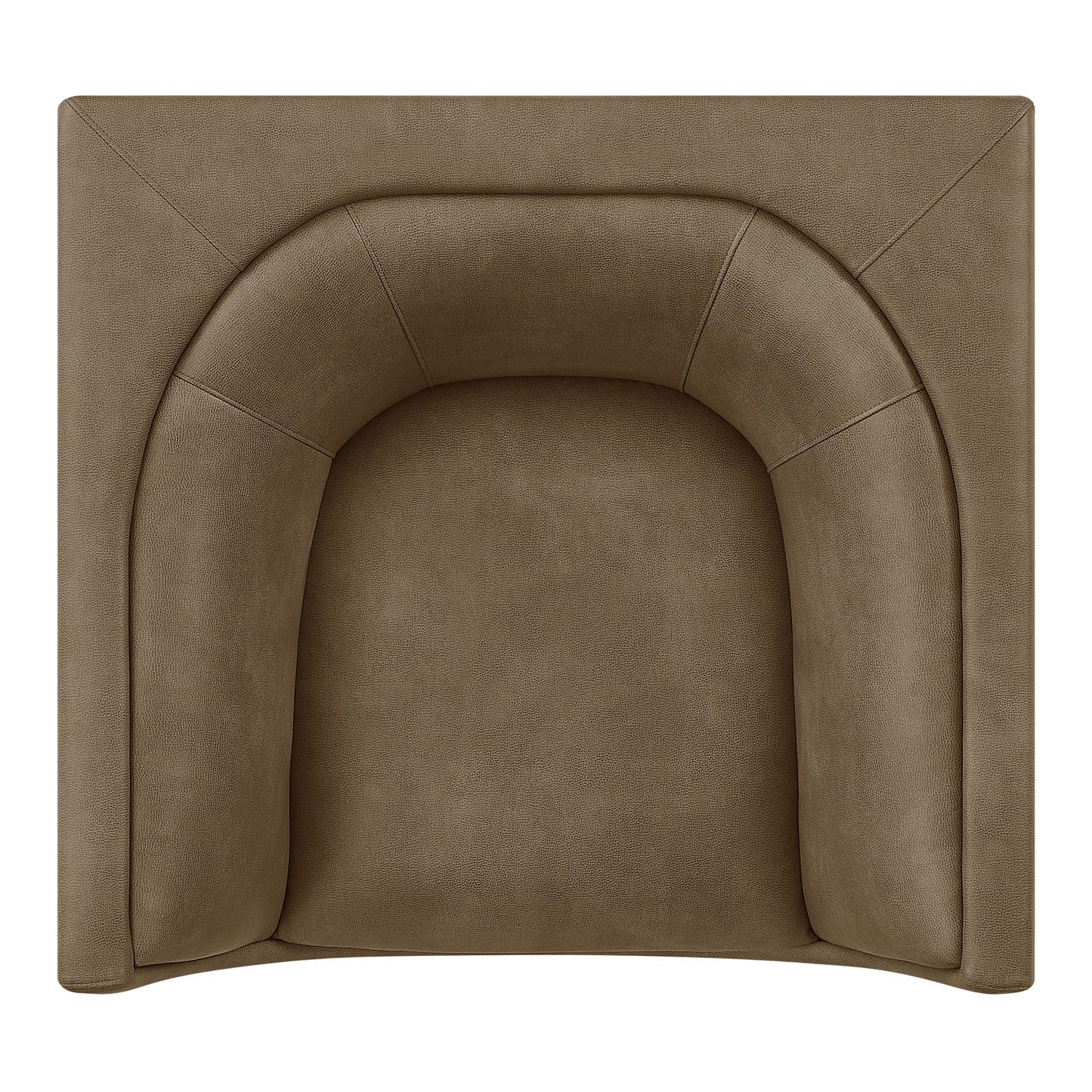 Hilda Curved Back Vegan Leather Armchair by Modway EEI-7569