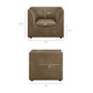 Hilda Curved Back Vegan Leather Armchair by Modway EEI-7569