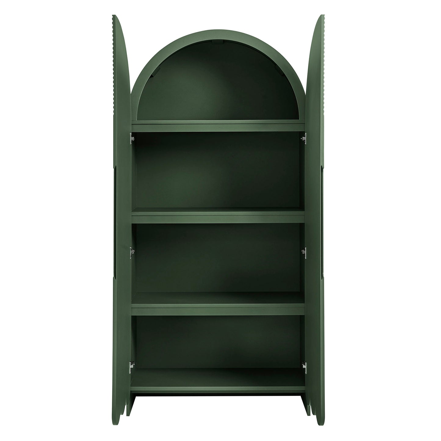 Dahlia 78 Inch Fluted and Scalloped Arched Storage Cabinet by Modway EEI-7570