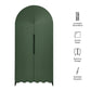Dahlia 78 Inch Fluted and Scalloped Arched Storage Cabinet by Modway EEI-7570