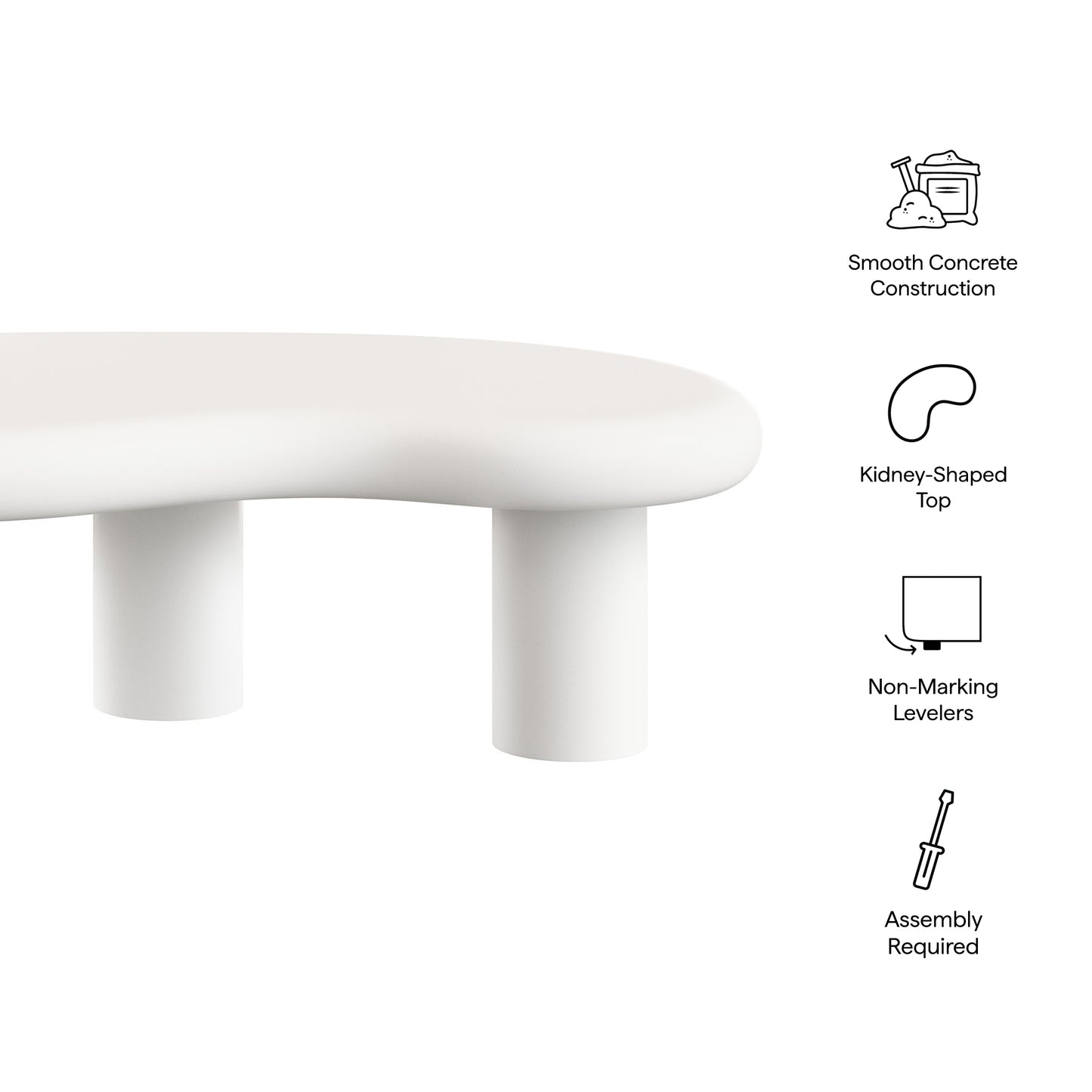 Elowen Outdoor Patio Coffee Table by Modway EEI-7571