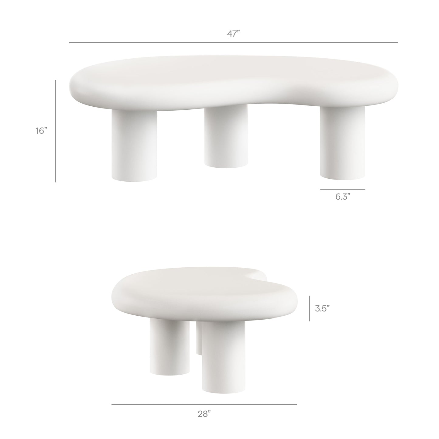 Elowen Outdoor Patio Coffee Table by Modway EEI-7571