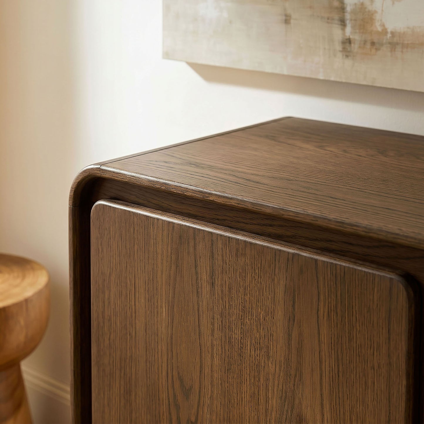 Lumo 3-Door Curved Wood Accent Cabinet by Modway EEI-7577
