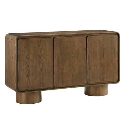 Lumo 3-Door Curved Wood Accent Cabinet by Modway EEI-7577