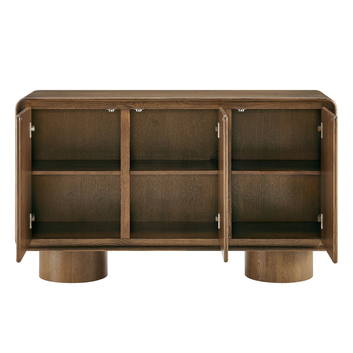 Lumo 3-Door Curved Wood Accent Cabinet by Modway EEI-7577