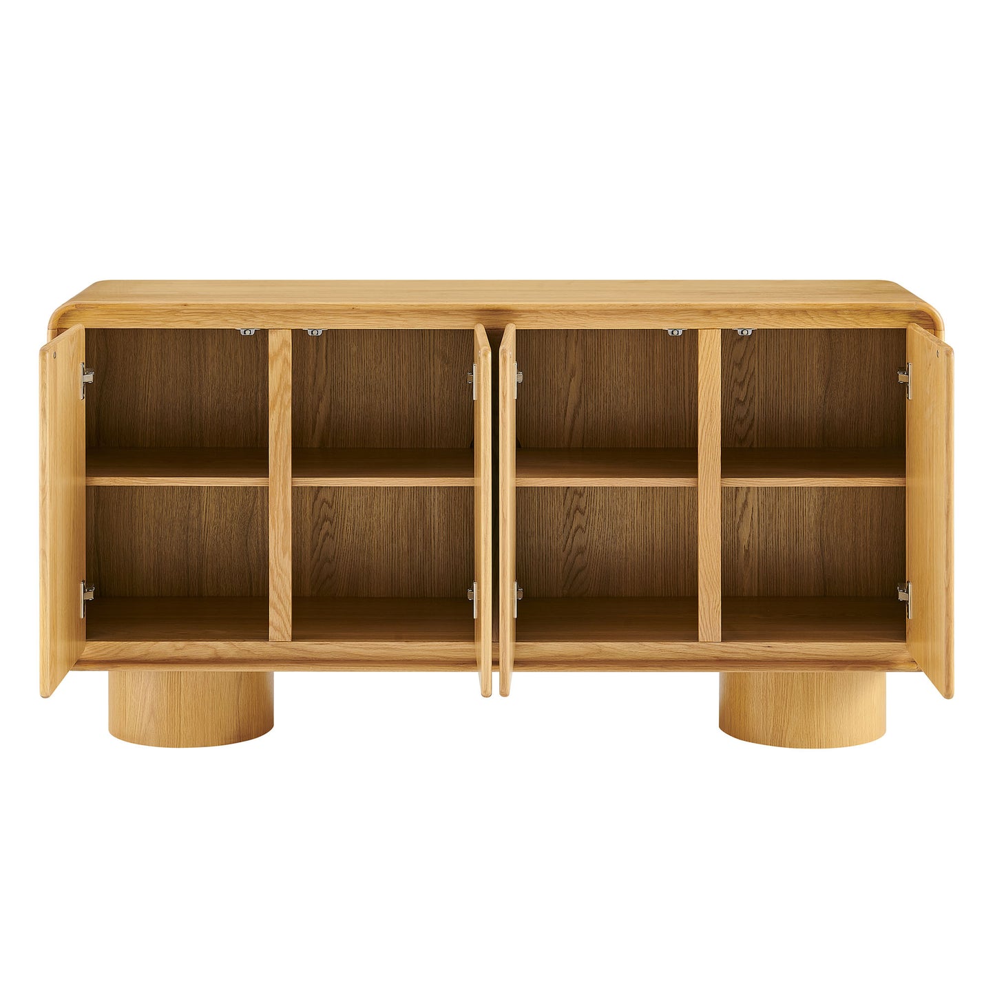 Lumo 4-Door Curved Wood Accent Cabinet by Modway EEI-7578