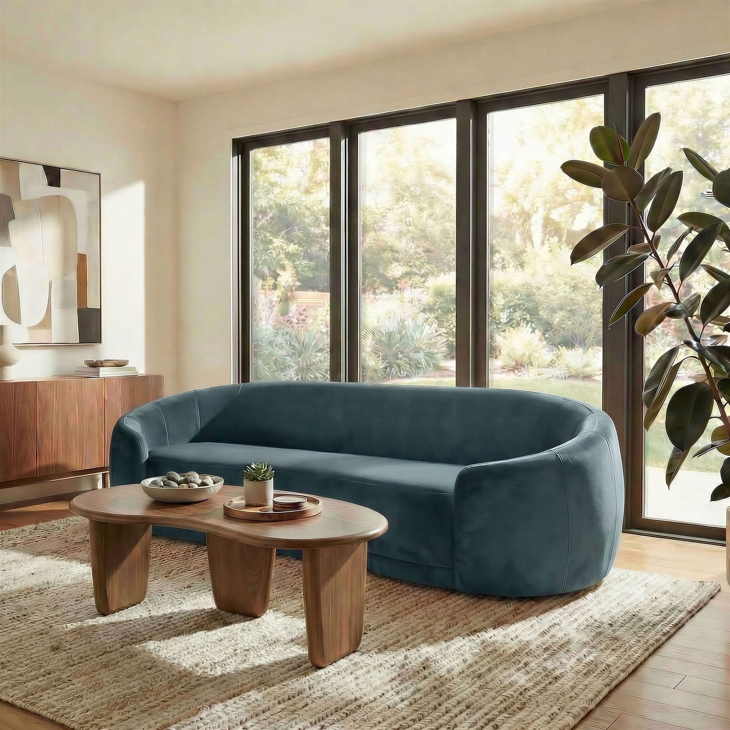 Contessa Curved Performance Velvet Sofa by Modway EEI-7581