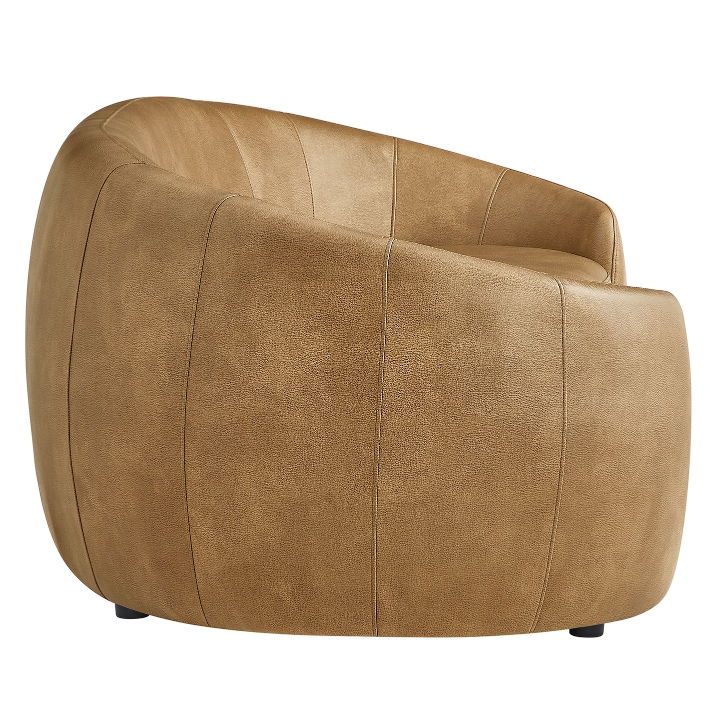 Contessa Curved Vegan Leather Sofa by Modway EEI-7582