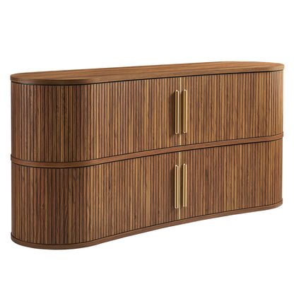 Radcliffe 63" Curved Fluted Sideboard Buffet Cabinet by Modway EEI-7583