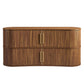 Radcliffe 63" Curved Fluted Sideboard Buffet Cabinet by Modway EEI-7583