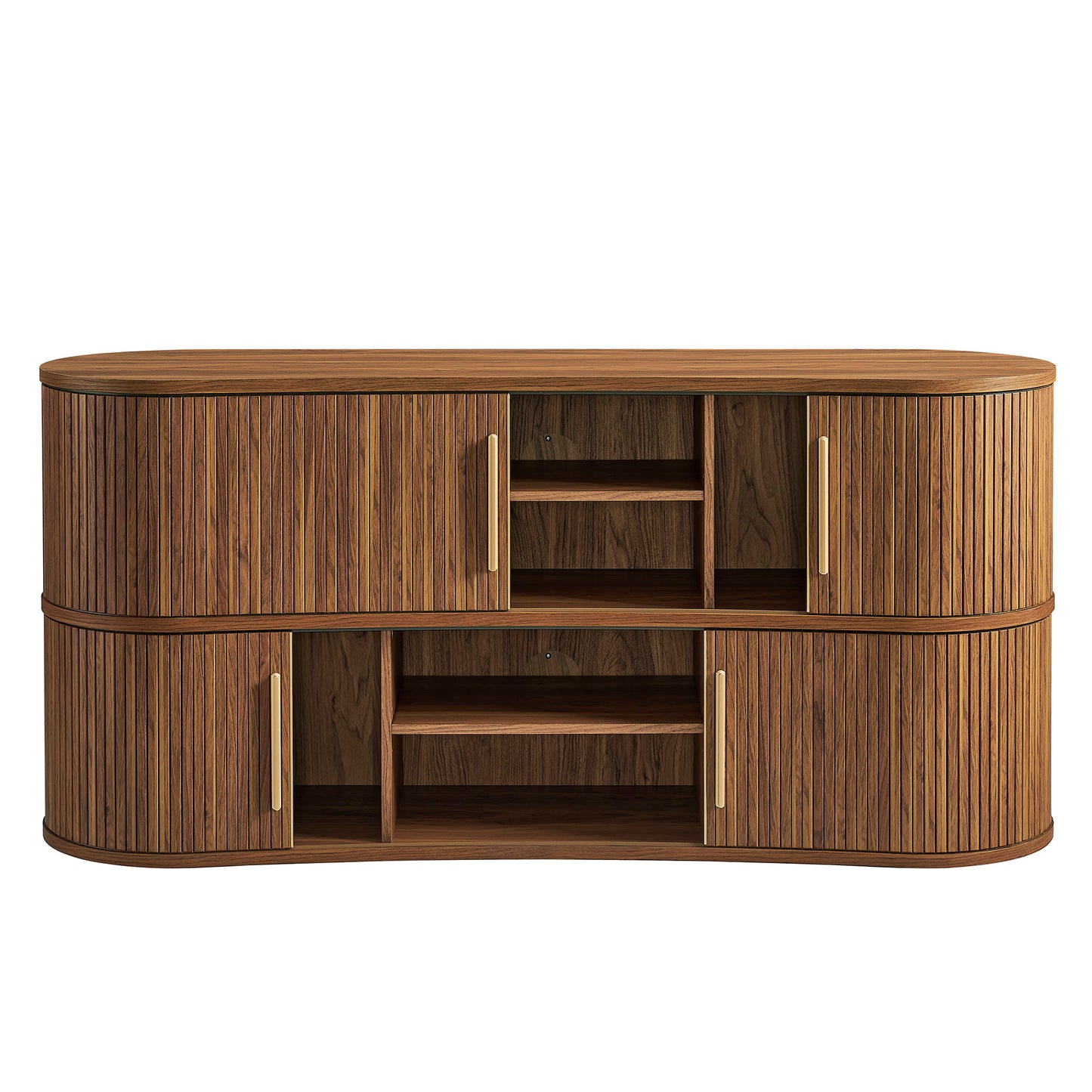 Radcliffe 63" Curved Fluted Sideboard Buffet Cabinet by Modway EEI-7583
