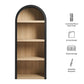 Caleb 4 Arched Display Shelf Bookcase by Modway EEI-7584