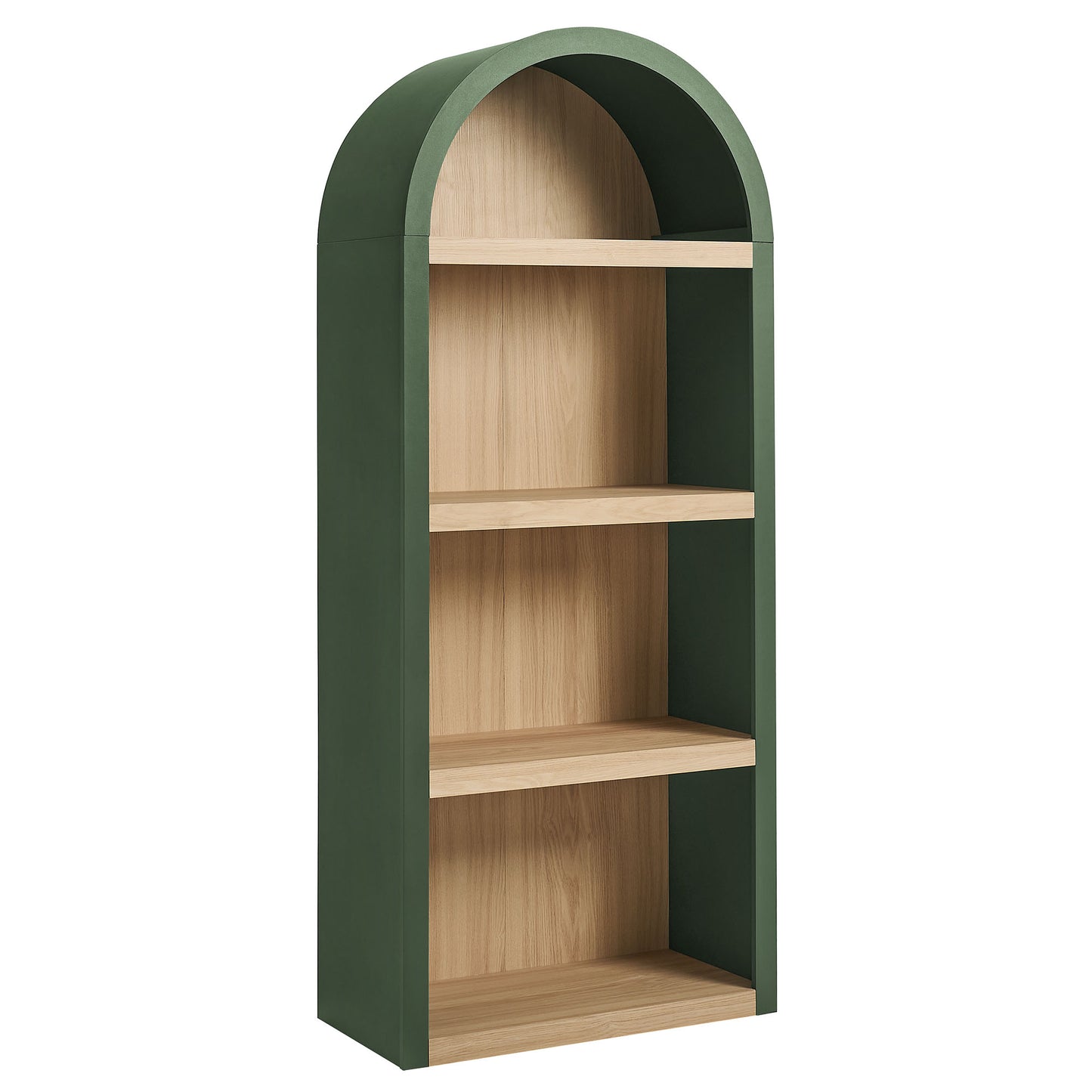 Caleb 4 Arched Display Shelf Bookcase by Modway EEI-7584