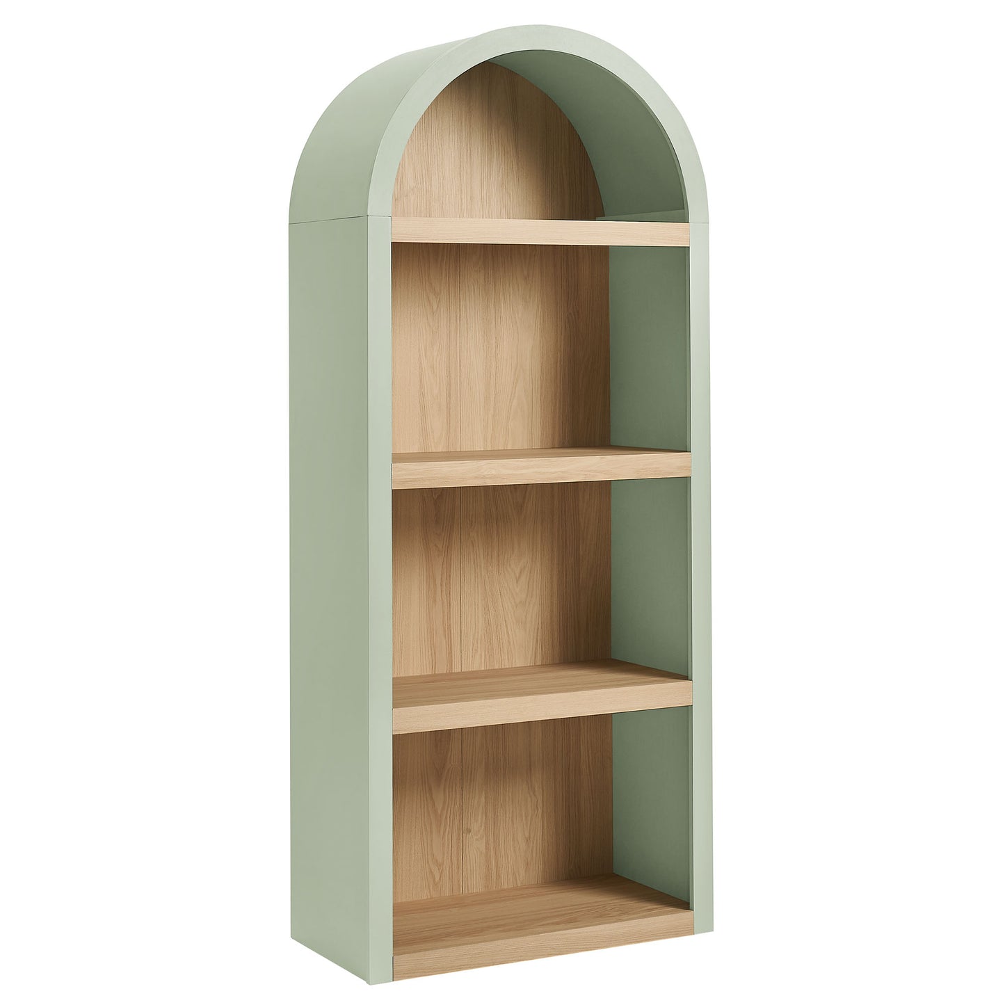 Caleb 4 Arched Display Shelf Bookcase by Modway EEI-7584