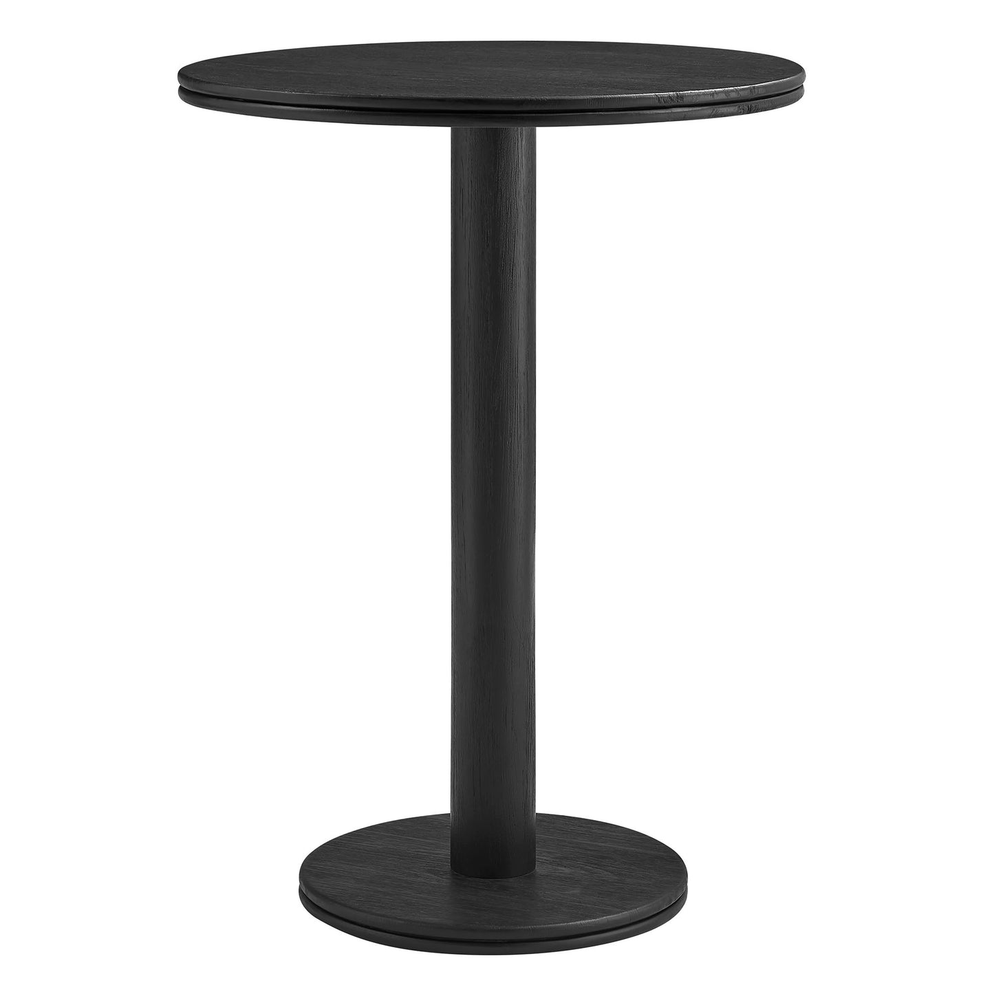 Neo 3-Piece Round Indoor - Outdoor Patio Patio Wood Bar Table And Stool Set by Modway EEI-7587