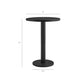 Neo 31 Inch Round Indoor - Outdoor Patio Patio Wood Bar Table by Modway EEI-7585