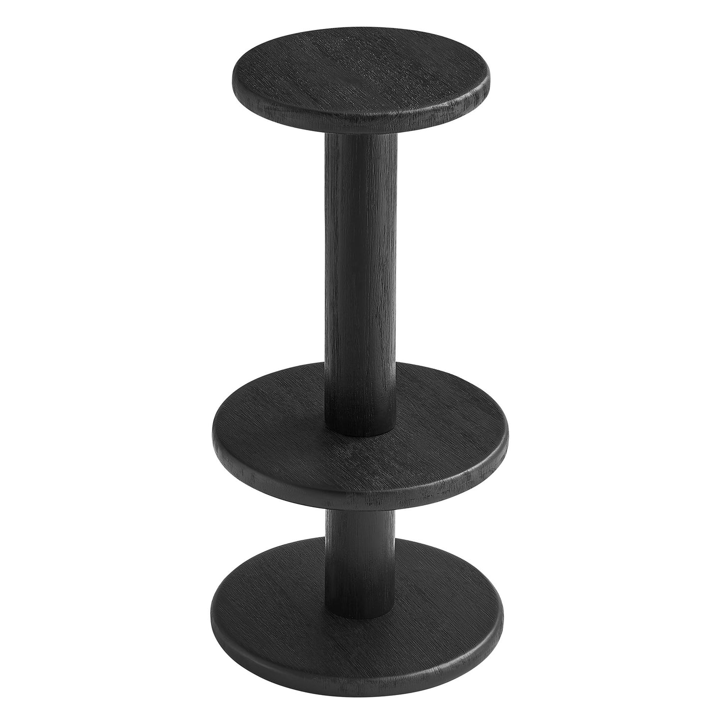 Neo 15 Inch Round Indoor - Outdoor Patio Patio Wood Bar Stools by Modway EEI-7586