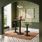 Neo 3-Piece Round Indoor - Outdoor Patio Patio Wood Bar Table And Stool Set by Modway EEI-7587