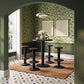 Neo 5-Piece Round Indoor - Outdoor Patio Round Patio Bar Table And Stool Set by Modway EEI-7588