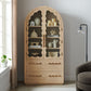 Rory 76 Inch Arched Kitchen Pantry Display Cabinet by Modway EEI-7589