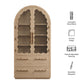 Rory 76 Inch Arched Kitchen Pantry Display Cabinet by Modway EEI-7589