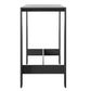 Tahoe 59 Inch Rectangle Outdoor Patio Aluminum Bar Table by Modway EEI-7593