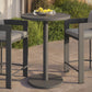 Tahoe 31 Inch Round Outdoor Patio Aluminum Bar Table by Modway EEI-7594