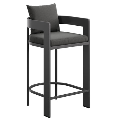 Tahoe Outdoor Patio Patio Aluminum Bar Chair by Modway EEI-7595