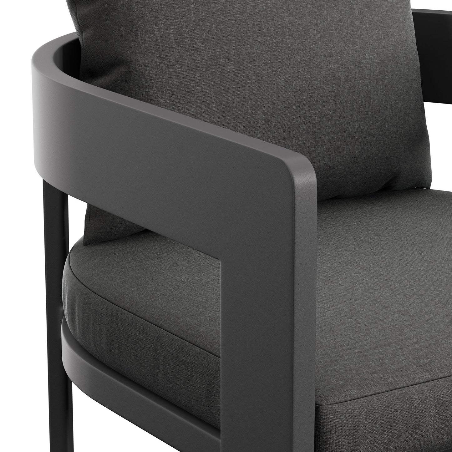 Tahoe Outdoor Patio Patio Aluminum Bar Chair by Modway EEI-7595