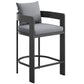 Tahoe Outdoor Patio Patio Aluminum Counter Stool by Modway EEI-7596