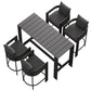 Tahoe 5-Piece Outdoor Patio Bar Table Set by Modway EEI-7599