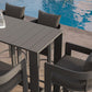 Tahoe 5-Piece Outdoor Patio Bar Table Set by Modway EEI-7599