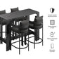 Tahoe 5-Piece Outdoor Patio Bar Table Set by Modway EEI-7599